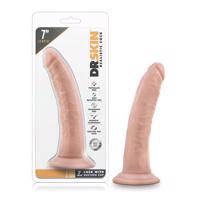 Dr. Skin 7 - realistický dildo s přísavkou - přírodní (17,5 cm)
