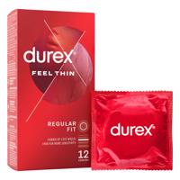 Durex Feel Thin - přirozený pocit, tenké kondomy (12 ks)