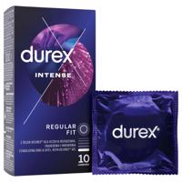 Durex Intense - vroubkované a puntíkované kondomy (10 ks)