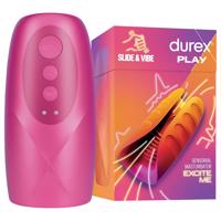 Durex Slide &amp; Vibe - dobíjecí vodotěsný vibrátor (růžový)