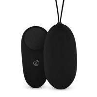 Easytoys - bezdrátové vibrační vajíčko, vodotěsné (černé)