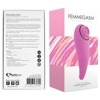 FEELZTOYS Femmegasm - růžový 2v1 klitorisový vibrátor s nabíjením