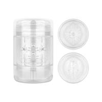 FPPR. - oboustranný masturbátor - vagína &amp; anus (průhledný)