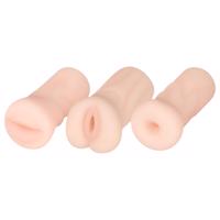 FWB - Iris Clark realistická sada masturbátorů (přírodní)