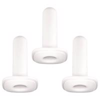 Kiiroo Onyx těsně padnoucí návlek - 3ks (bílá)