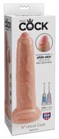 King Cock 9 - realistické dildo (23 cm) - přírodní
