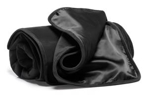 Liberator Fascinator Throw - mikroplyšová sex deka (černá)