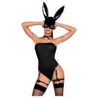 Obsessive OB7008 Sexy Bunny - sexy králiček (černý)