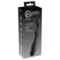 Rebel P-Spot - 2-motorový prostatický vibrátor (černý)