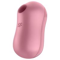 Satisfyer Cotton Candy - vzduchový klitorální vibrátor (korál)
