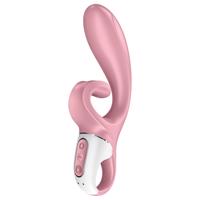 Satisfyer Hug Me - chytrý růžový vibrátor na klitoris