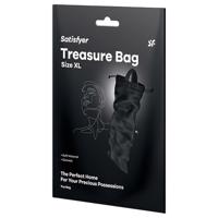 Satisfyer Treasure Bag XL - úložný vak - velký (černý)