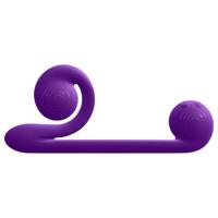 Snail Vibe Duo - nabíjecí 3v1 stimulátor (fialový)