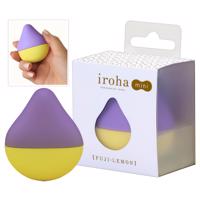 TENGA Iroha Mini - malý fialovo-žlutý vibrátor na klitoris