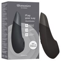 Womanizer Enhance - vzduchová stimulace klitorisu (černá)