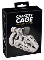 You2Toys - Chastity Cage - metal penis cage with padlock