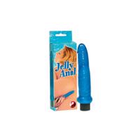 You2Toys Jelly Anal - realistický vibrátor modrý (17,5 cm)