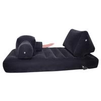 You2Toys Velvet Luxury - sex machine s vestavěnou postelí (černá)